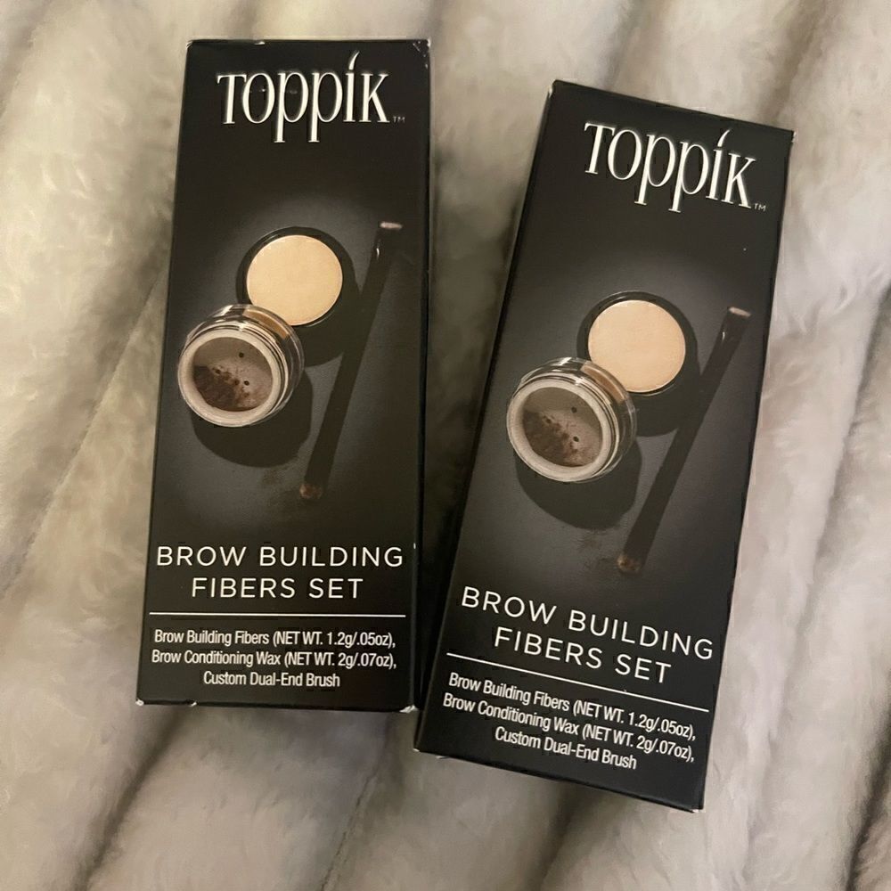 Toppik brow building fibers bundle /lot light brown
